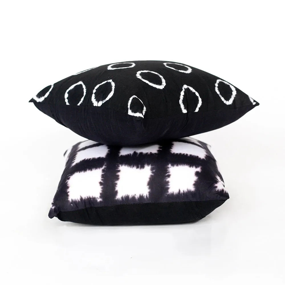 Bandhni Black Rings