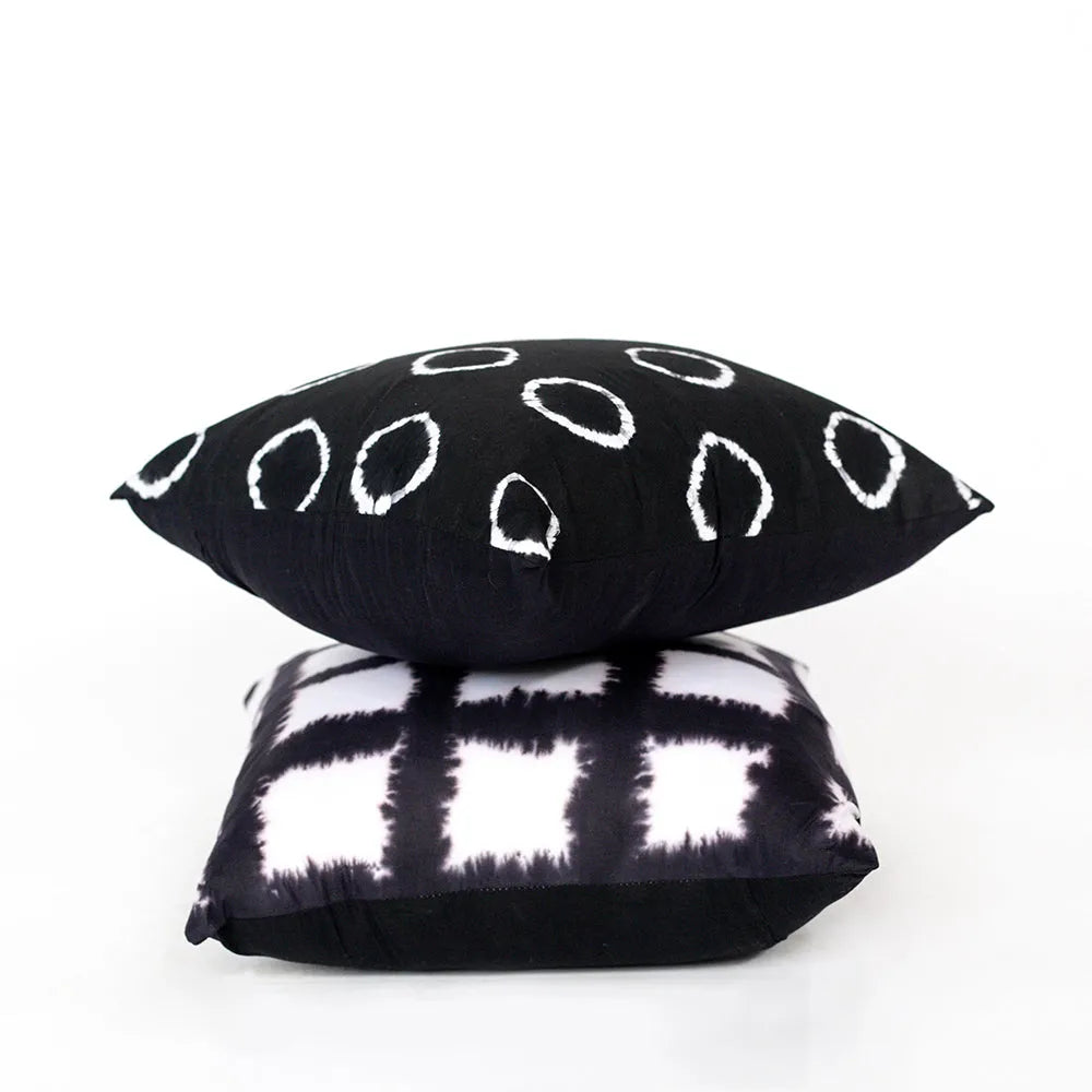 Bandhni Black Circle